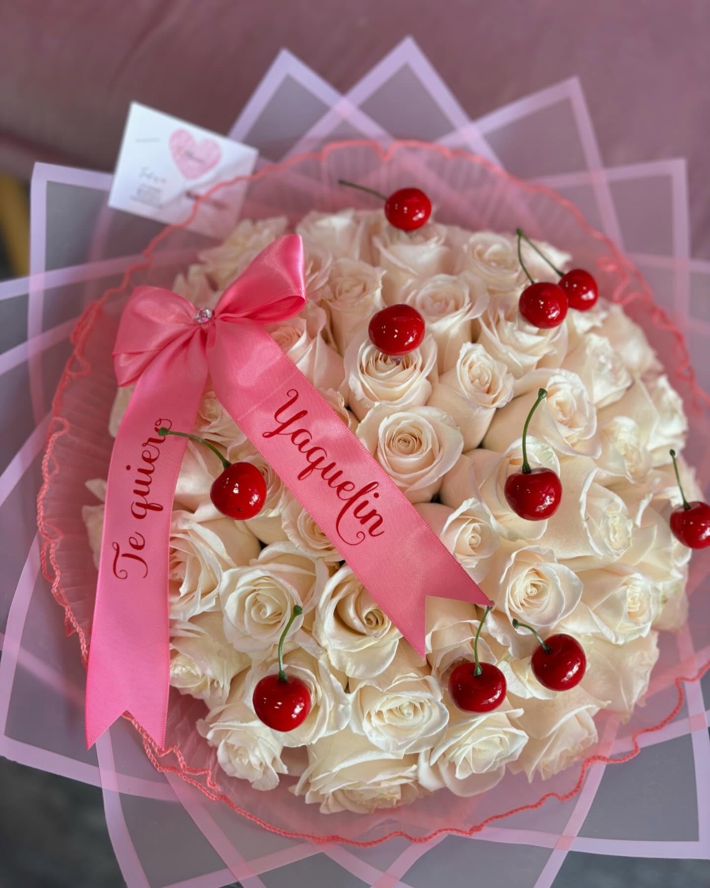 You're the cherry to my cake