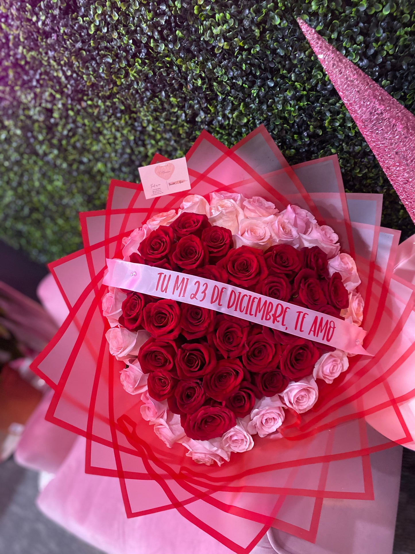 Sweet heart bouquet