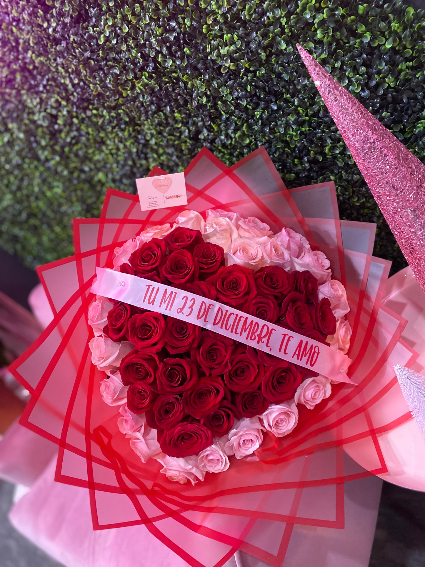 Sweet heart bouquet