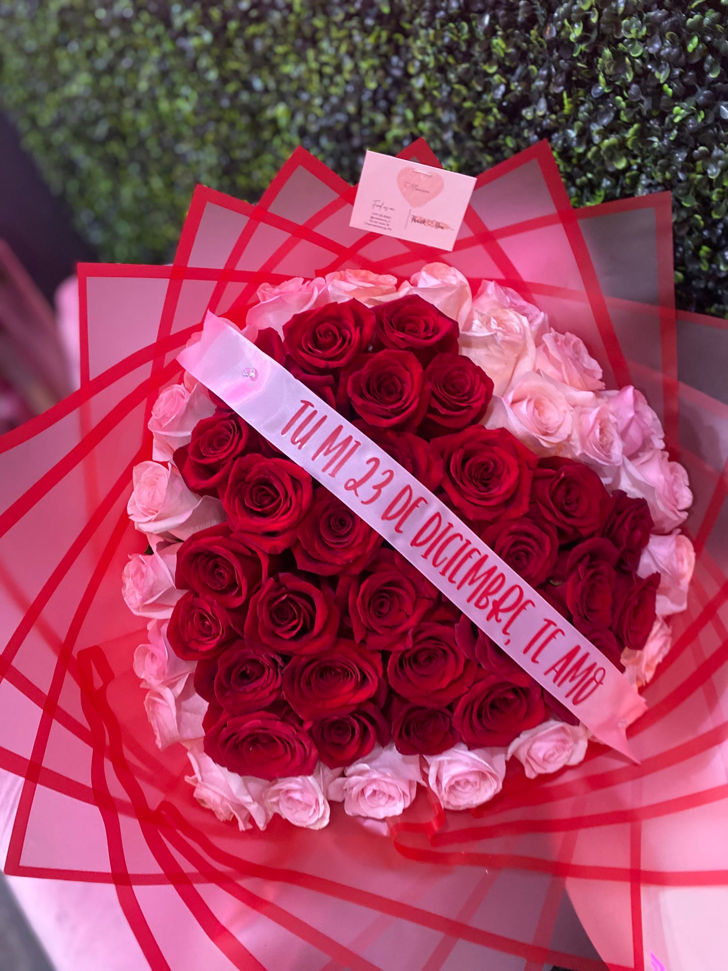 Sweet heart bouquet