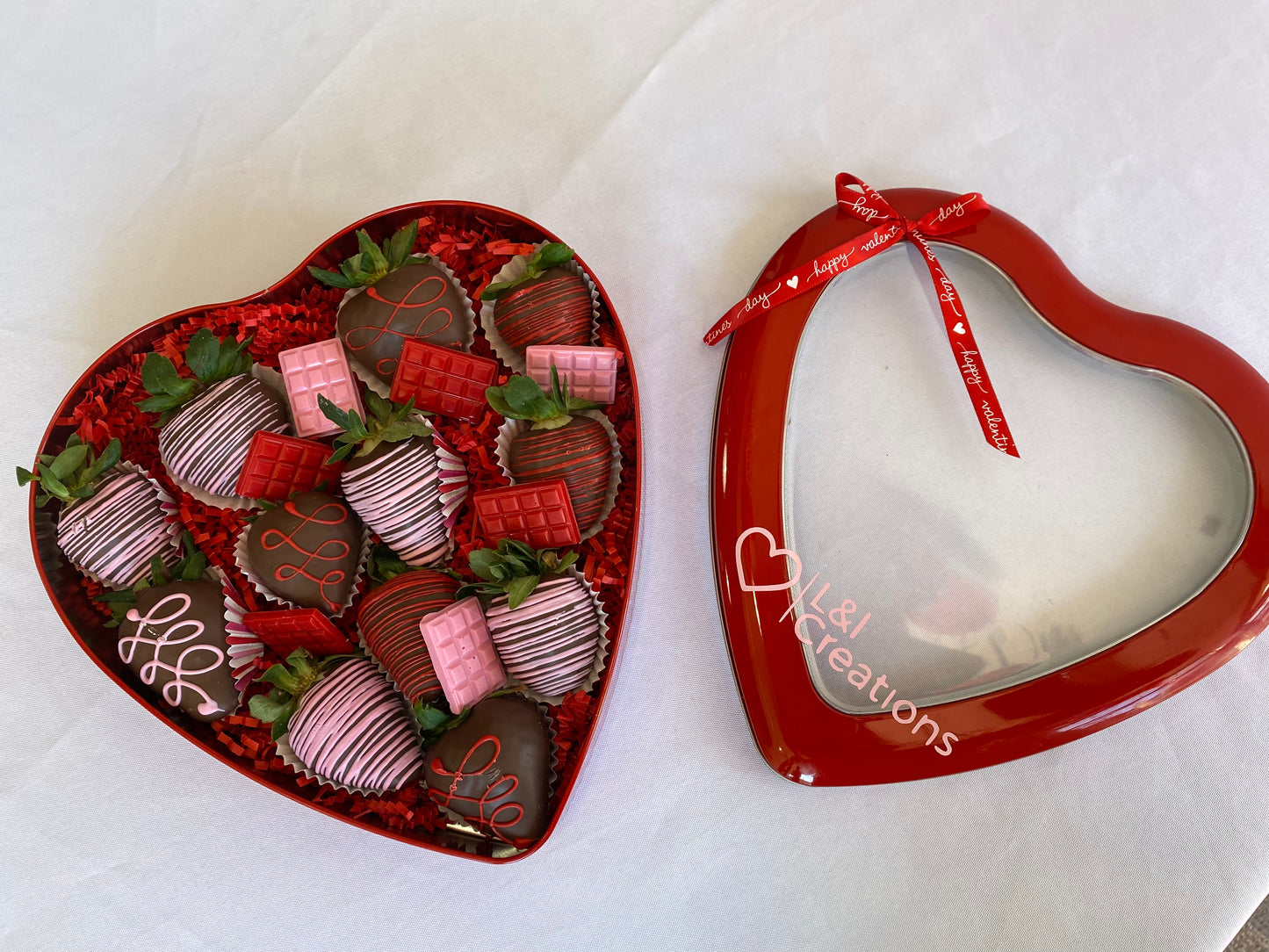 Traditional milk chocolate covered strawberries